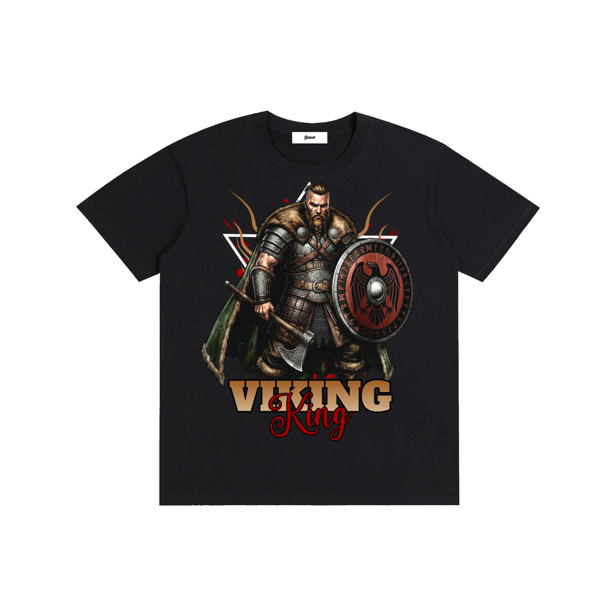 Viking Warrior King Norse T-Shirt - Belarté