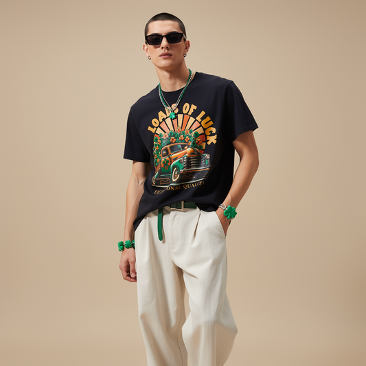 Loads of Luck Vintage Truck T-Shirt