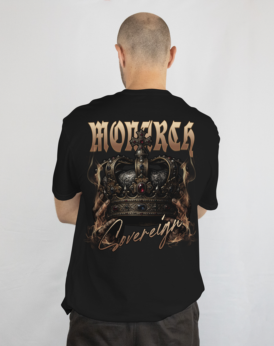 Monarch Sovereign Crown Graphic T Shirt - Belarté