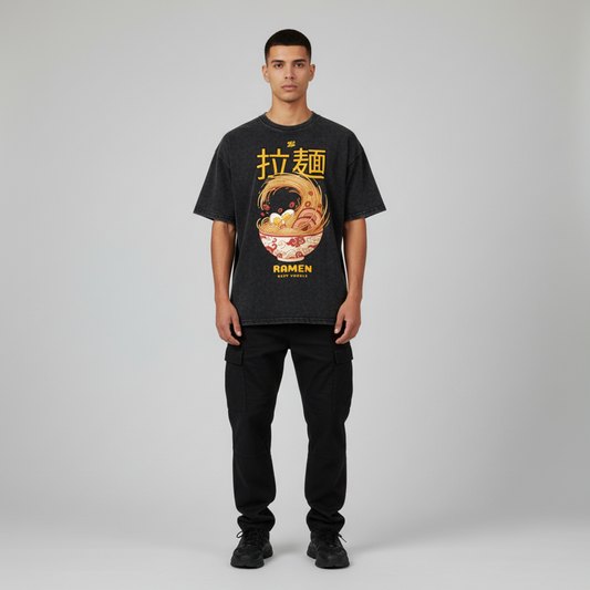 Ramen Japanese Noodles Art T-Shirt