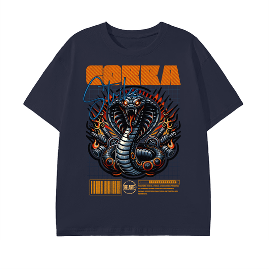 cobra graphic,snake shirt,streetwear art,cyber cobra,flame graphic,urban style tee,bold design shirt,street fashion men,cobra print,belarte shop