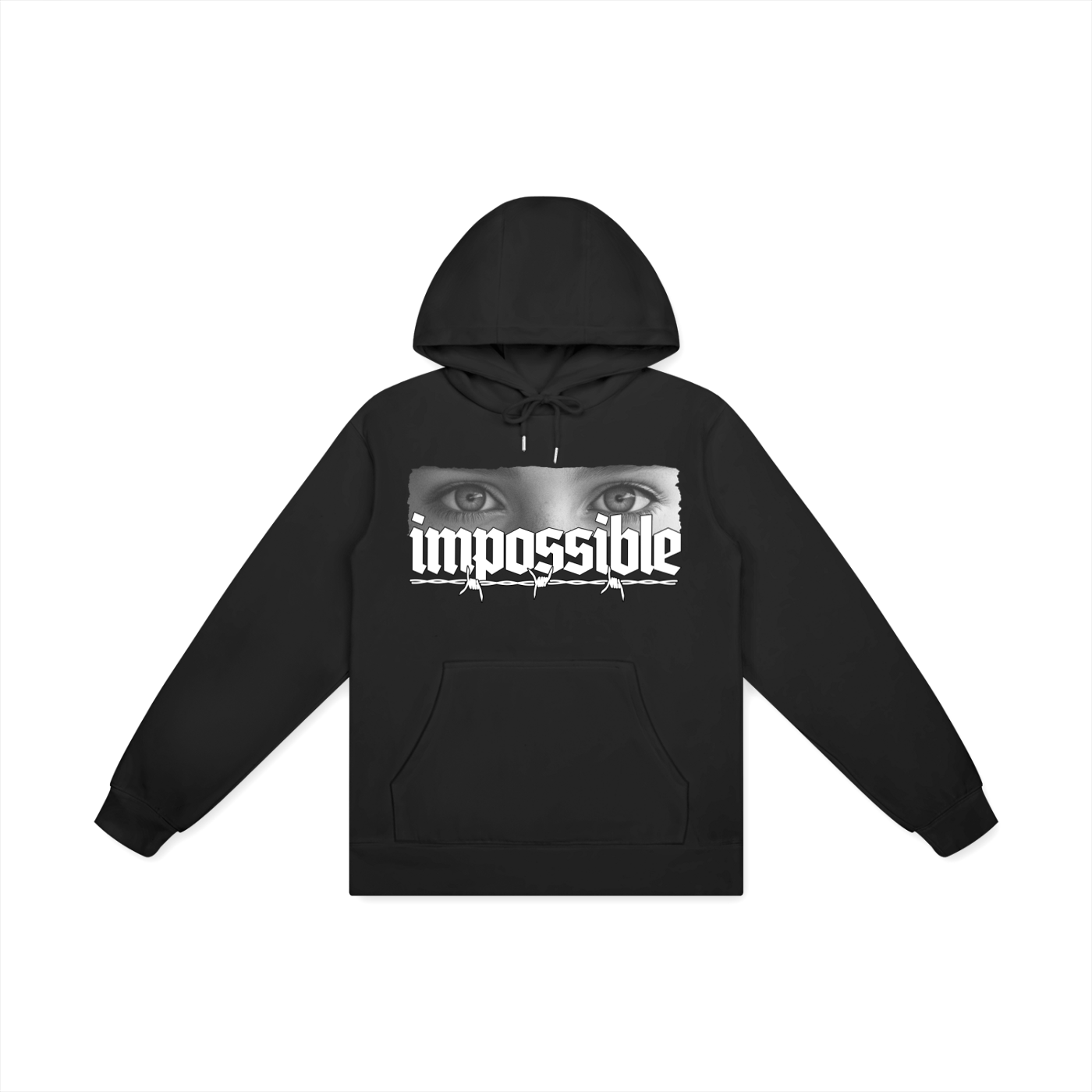 Impossible Eyes Streetwear Hoodie - Belarté