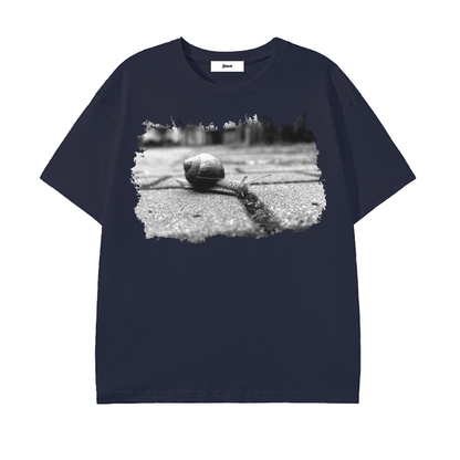 snail art,slow path,nature aesthetic,minimal art,black and white photo,calm mood,street photo,reflective style,soft energy,nature lovers