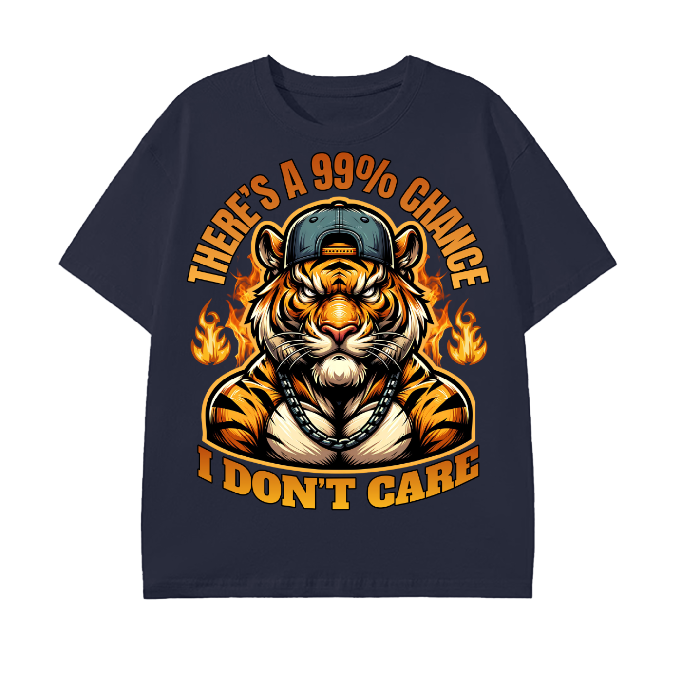 No Mercy Tiger Statement T-Shirt - Belarté