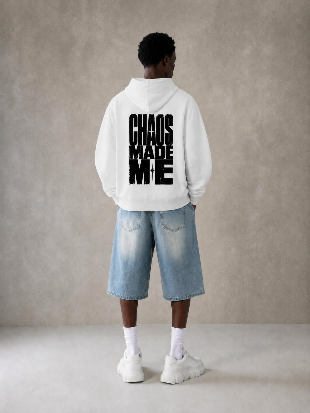 streetwear,hoodie,chaos,graphic,black,white,urban,oversized,unisex,distressed