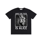 dark humor rabbit shirt,weird rabbit graphic tee,trippy rabbit t shirt,edgy rabbit streetwear,surreal animal graphic tee,alternative rabbit shirt,underground rabbit art tee,bizarre animal streetwear,dark humor streetwear tee,crazy rabbit graphic shirt