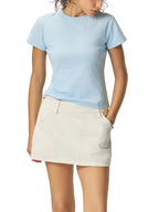 Blank Essential Bodycon T-shirt - Belarté