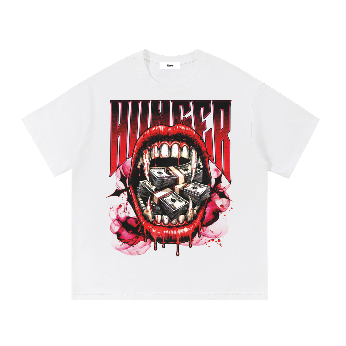 T-shirt grafica in cotone Hunger Vampire Belarté, foto del prodotto
