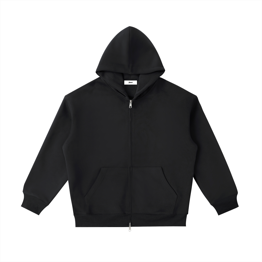 Belarté Dark Archer Graphic Zip Hoodie in black - product view 6