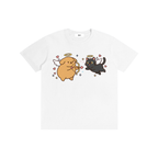 Cute Cupid Dog And Cat T-Shirt - Belarté