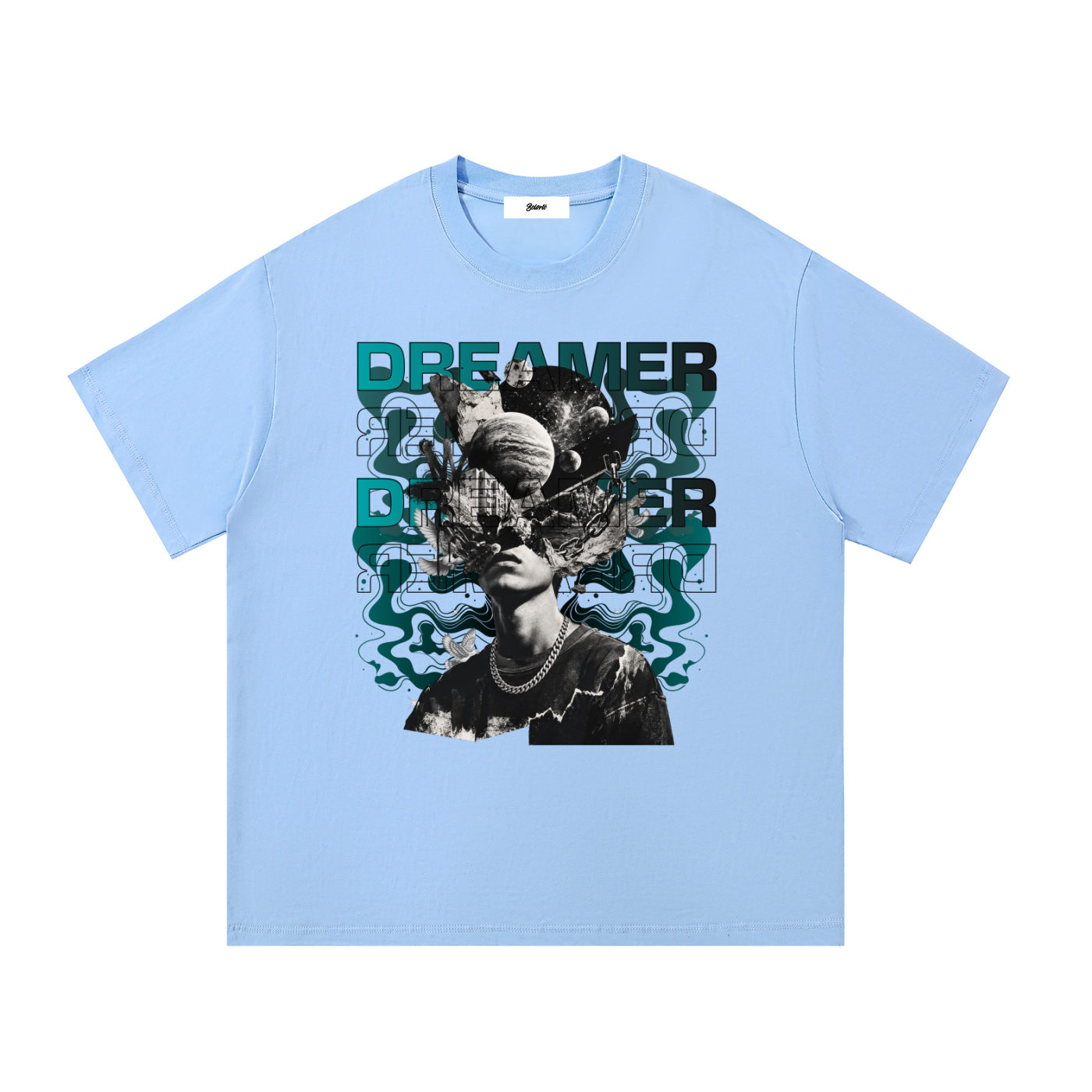 Dreamer Cosmic Streetwear Graphic T Shirt - Belarté