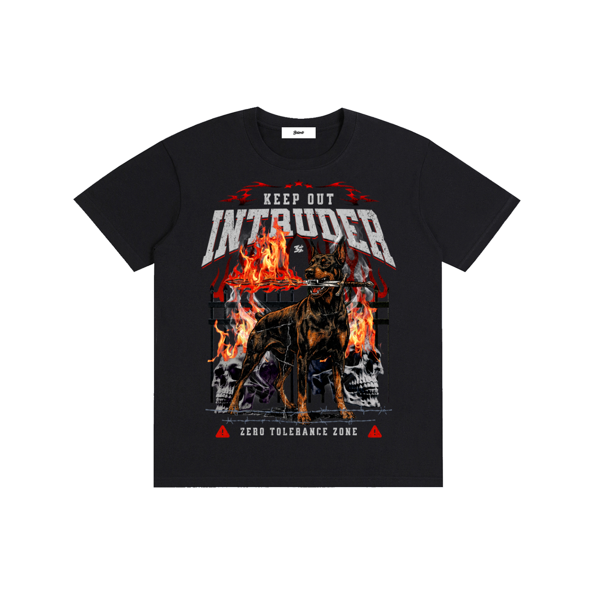 Doberman Graphic Tee Streetwear Shirt - Belarté