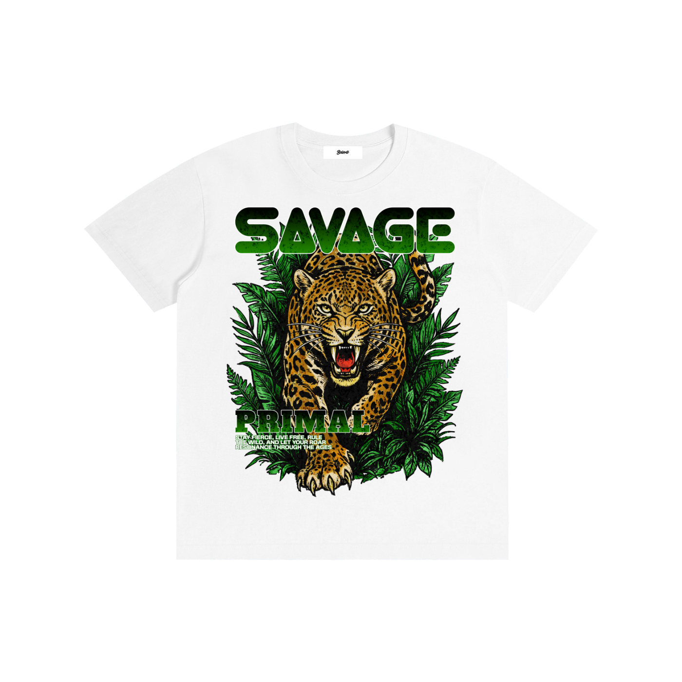 Savage Primal Leopard T-Shirt - Belarté