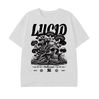 Lucid Mushroom Skull Graphic T-Shirt - Belarté