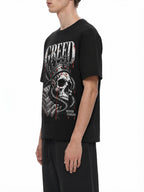 Belarté Greed Never Enough Graphic T-Shirt in black - product view 5
