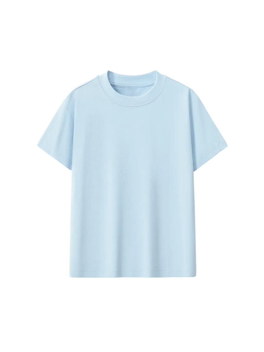 casual fitted tee,basic crop top