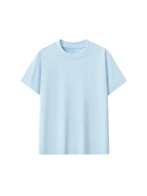 casual fitted tee,basic crop top