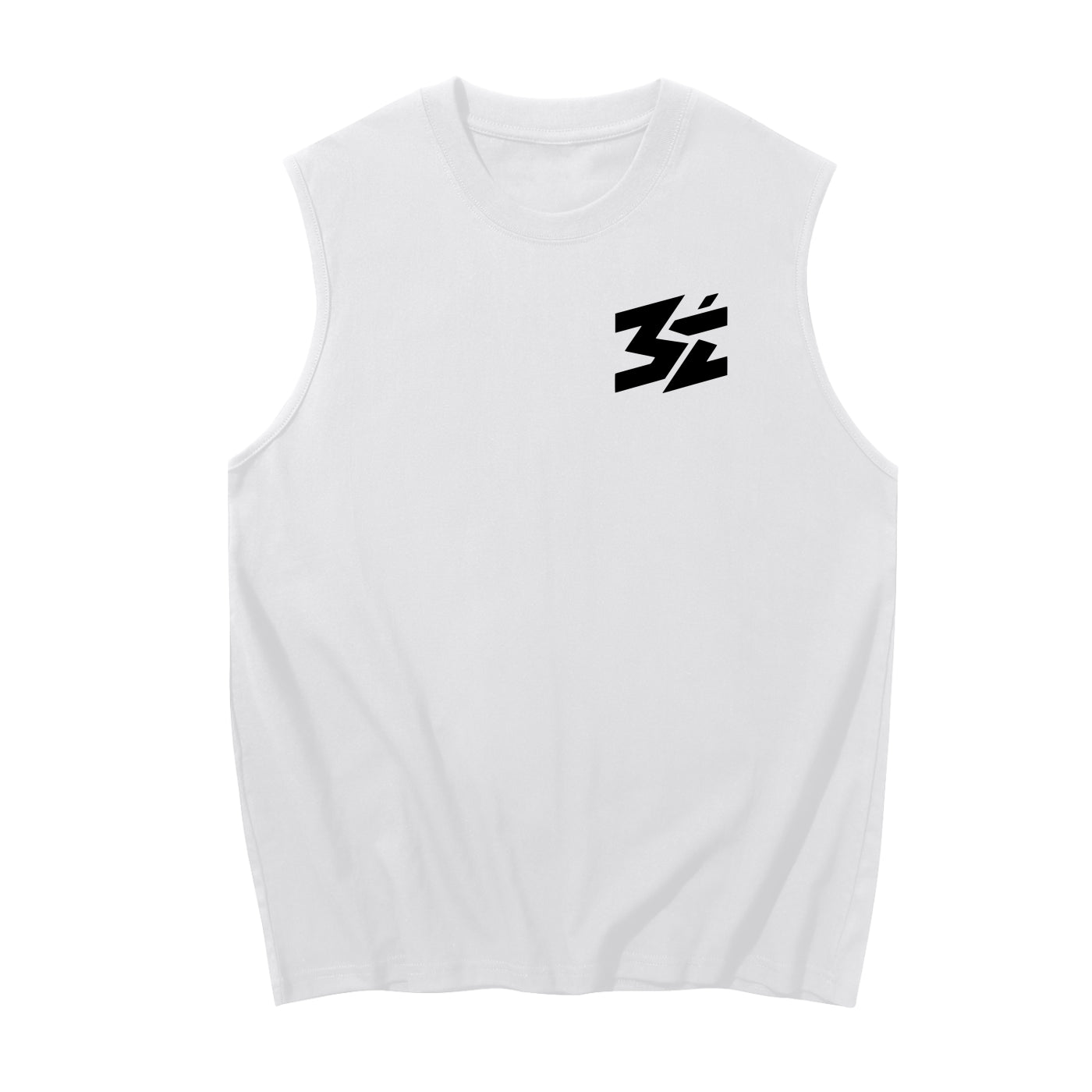 White Minimal Logo Tank Top – Belarté
