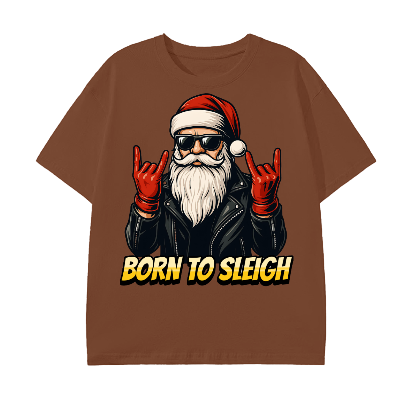 santa claus,christmas, rock,metal,funny christmas,santa,holiday humor,rock and roll,christmas party,cool santa,santa vibes