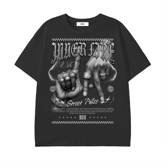 Los Angeles LA Hand,urban streetwear,la gesture,monochrome art,street style graphic,hip hop fashion,urban culture,bold artwork,streetwear vibe,modern aesthetic