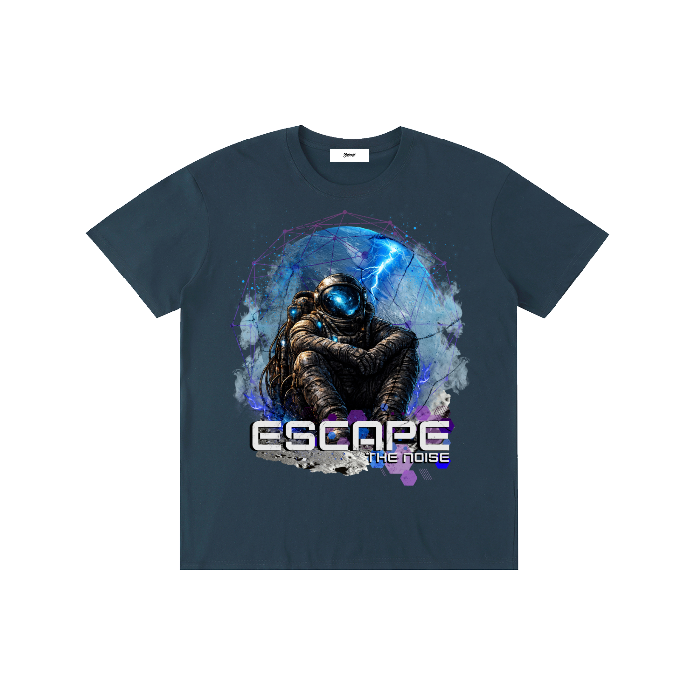 astronaut graphic,space streetwear,urban fashion,graphic apparel,streetwear design,futuristic style,space aesthetic,cosmic graphic,modern streetwear,statement design