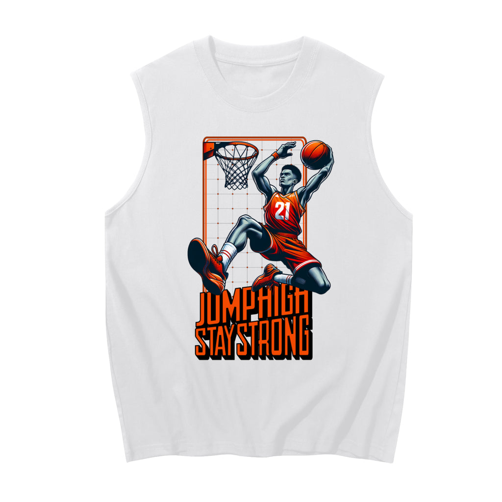 jump high stay strong,basketball dunk,basketball player,sports motivation,streetwear sports,gym motivation,athlete mindset,basketball art,sports illustration,fitness culture