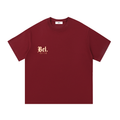 T-shirt Belarté Not My Circus, weinrot, Vorderseite mit kleinem Brustlogo
