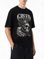Belarté Greed Never Enough Graphic T-Shirt in black - product view 3