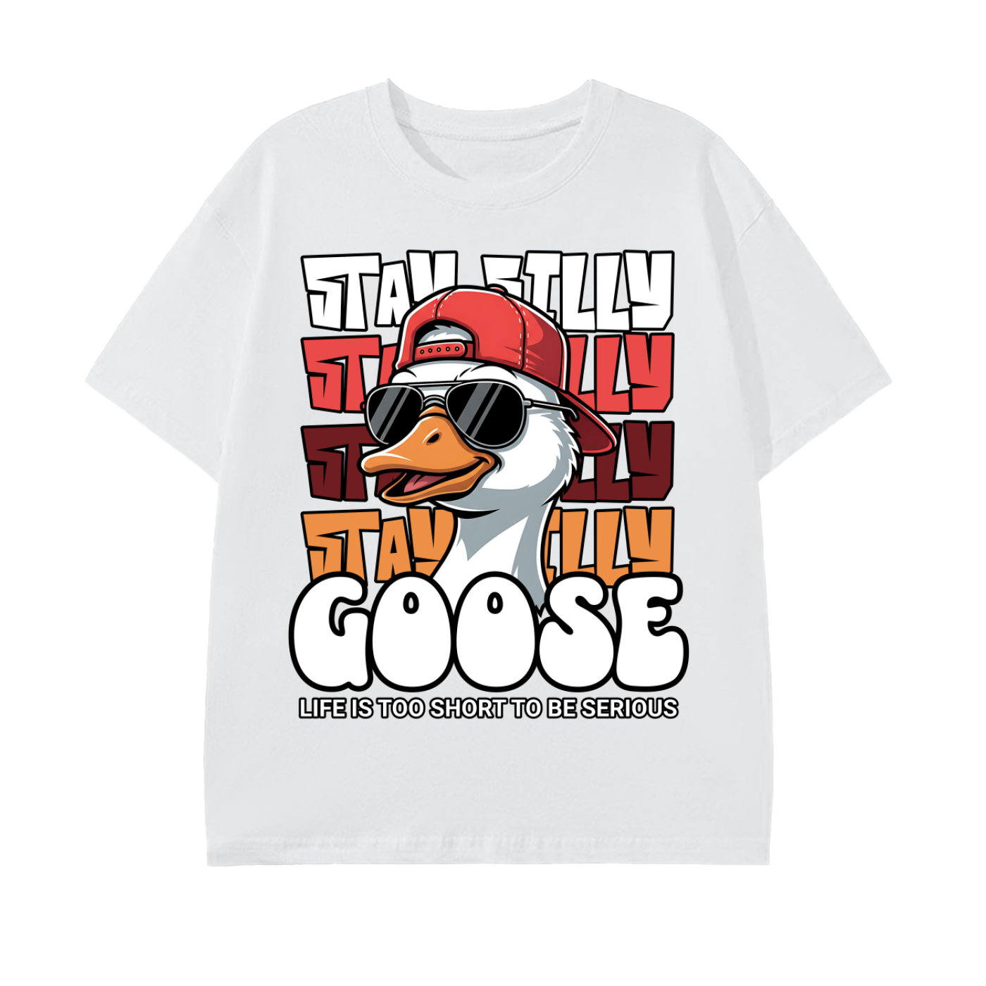 Stay Silly Goose Graphic T-Shirt - Belarté
