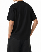 Belarté Enjoy the Ride black motorcycle graphic cotton T-shirt, product view 4