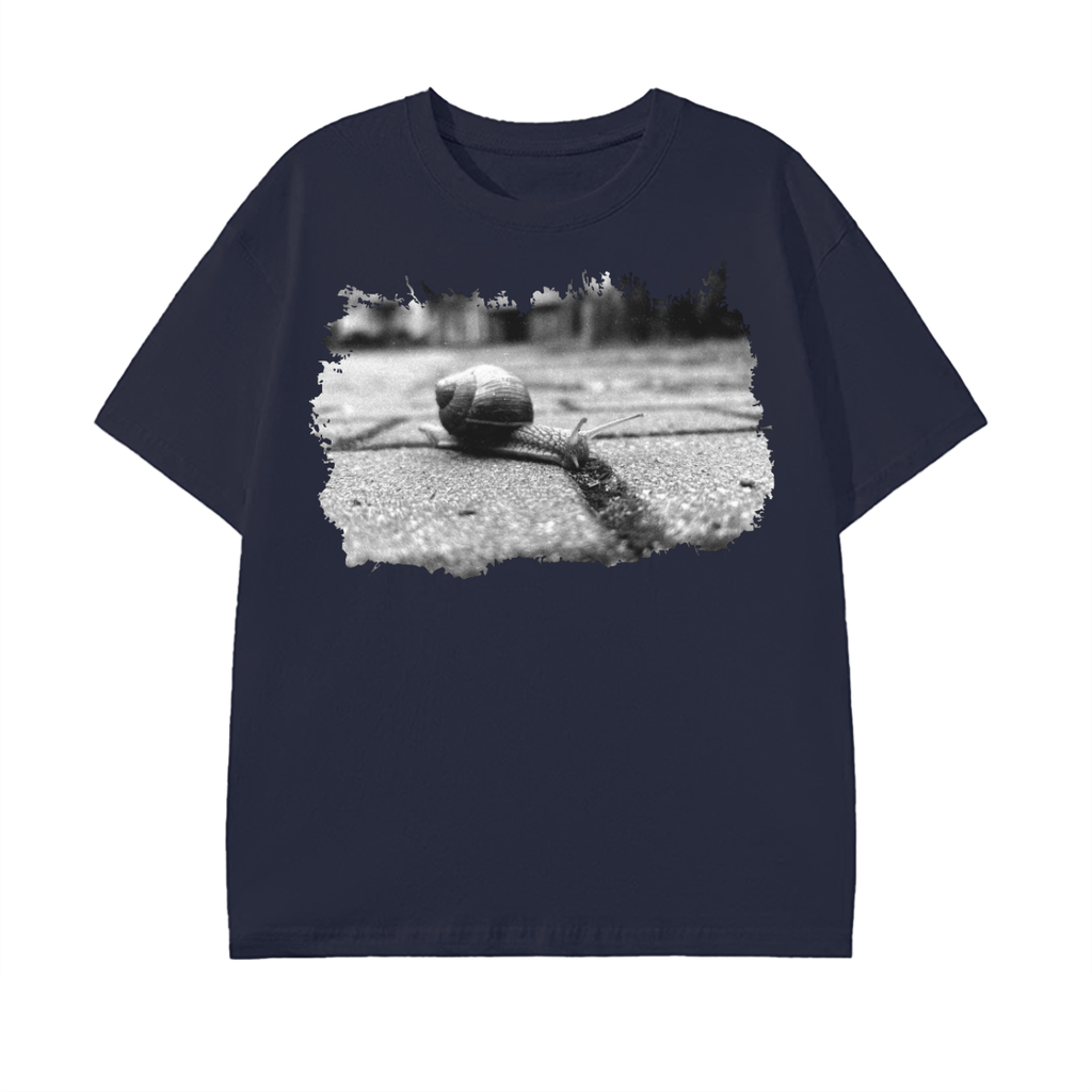 Slow Path Snail Art T-Shirt - Belarté