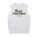 Keep Fighting Motivational Graphic Débardeur - Belarté