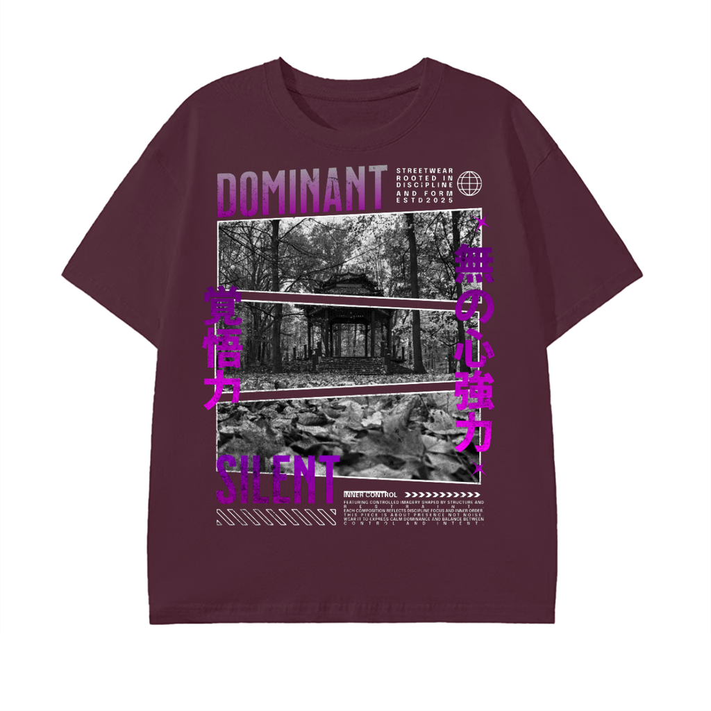 Dominant Silent Graphic T-Shirt - Belarté
