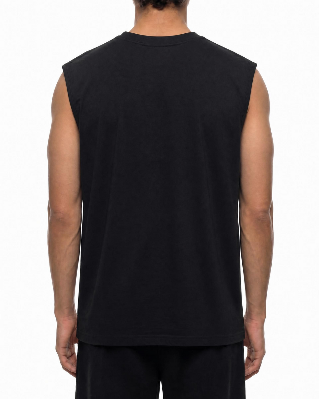 Belarté Black Essential Logo Tank Top