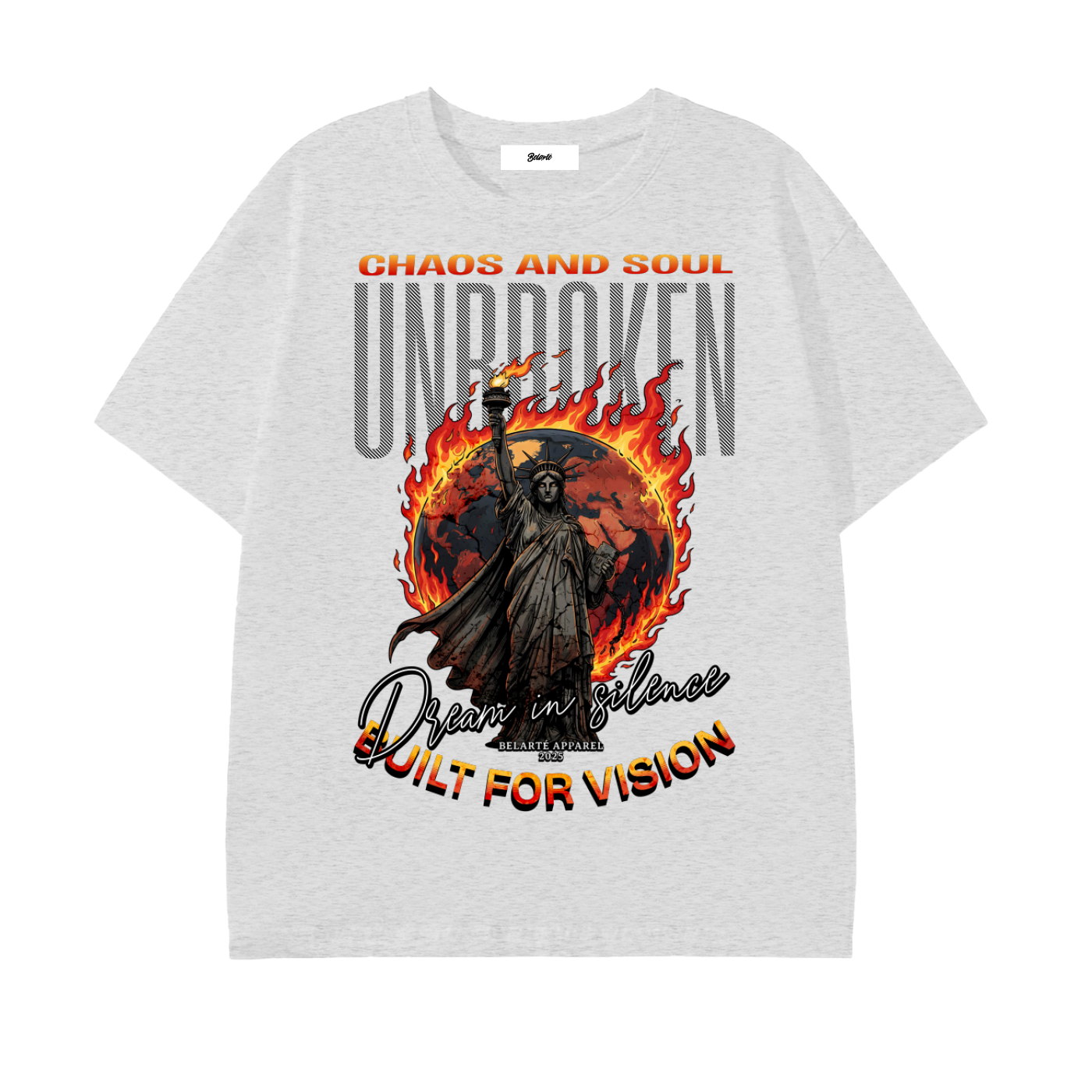 Unbroken Chaos Flame T-Shirt - Belarté