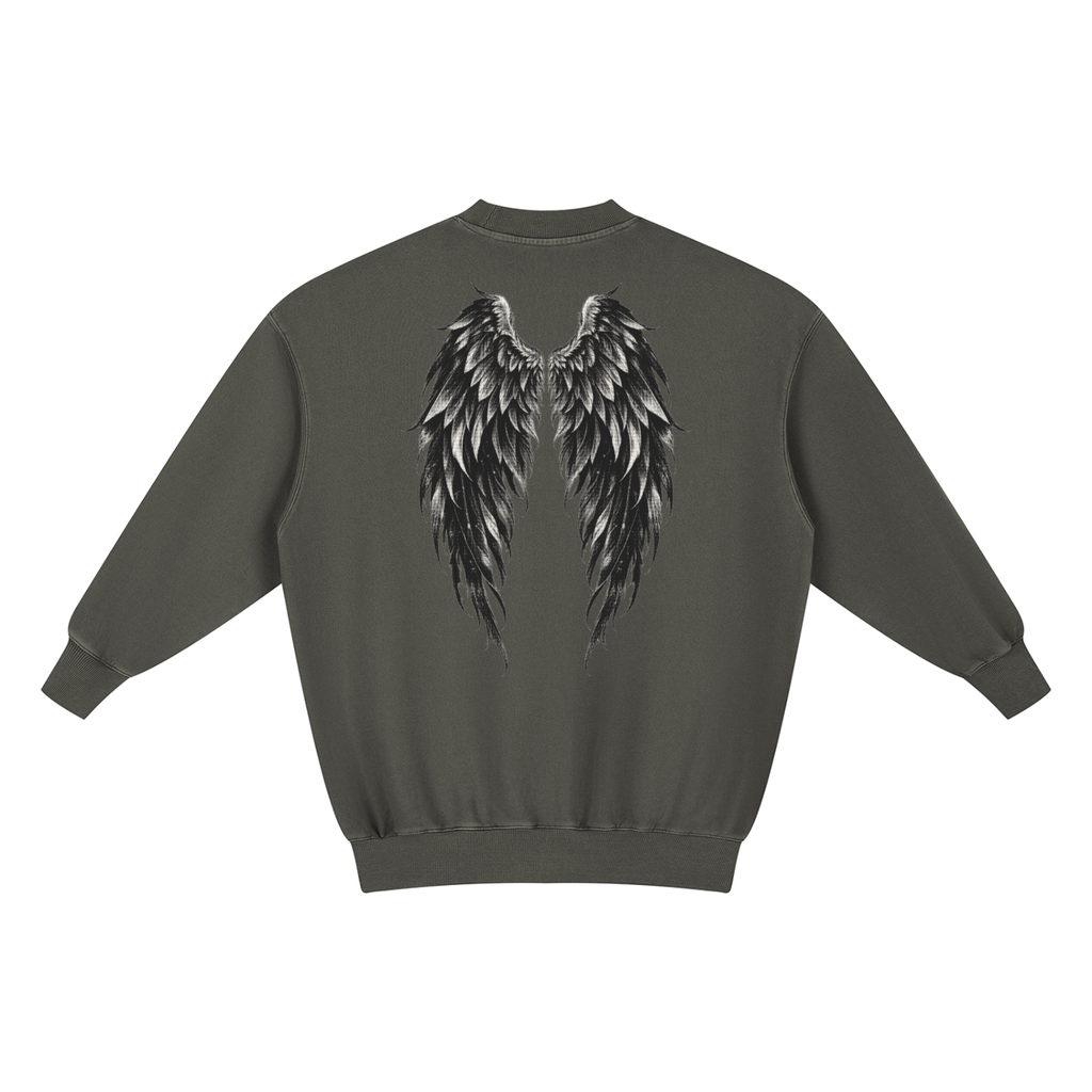 Belarté Fallen Angel women's oversized vintage washed sweatshirt dress - product image 12 of 13