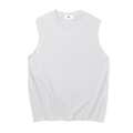White Sleeveless Tank Top - Belarté