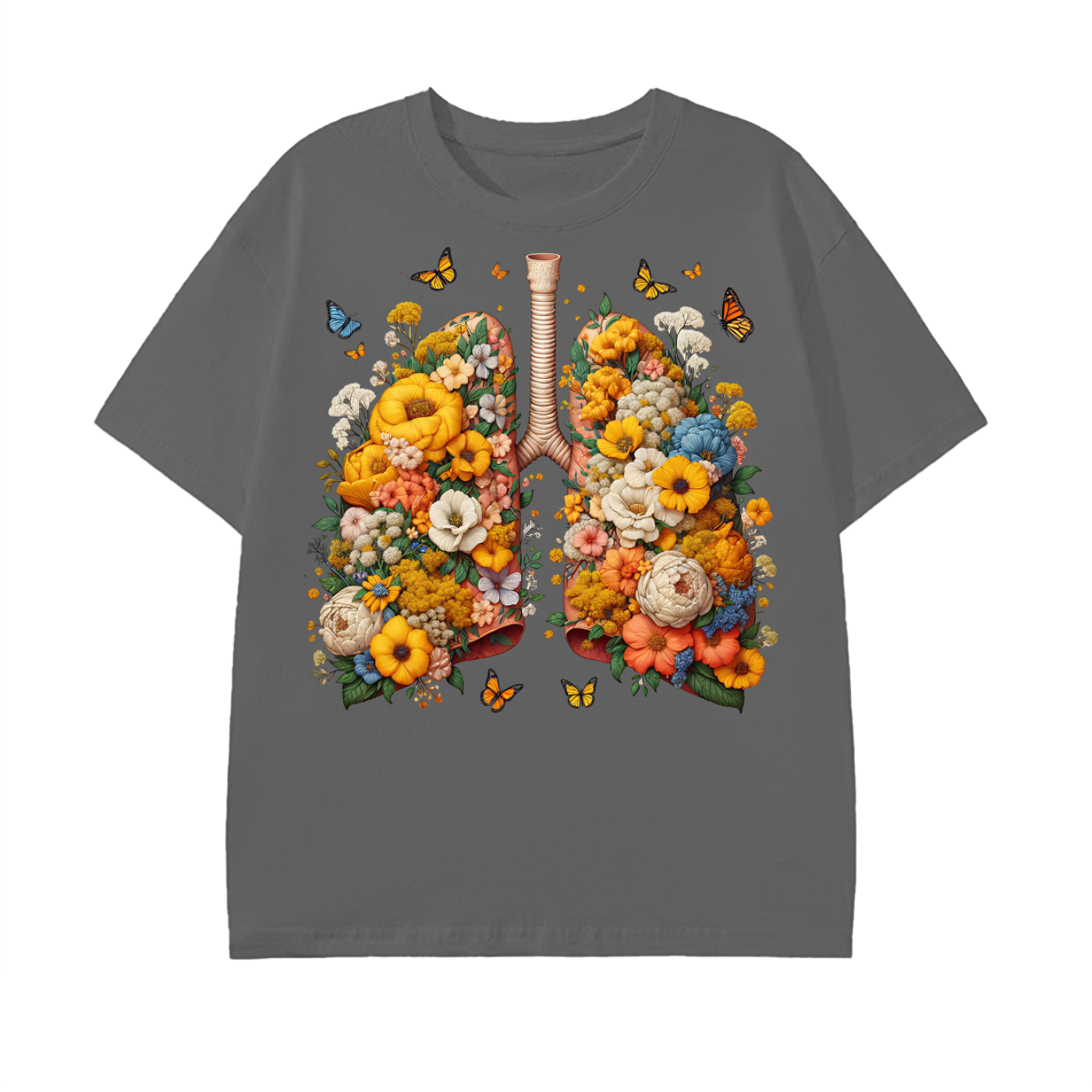 Blooming Lungs Botanical T-Shirt - Belarté