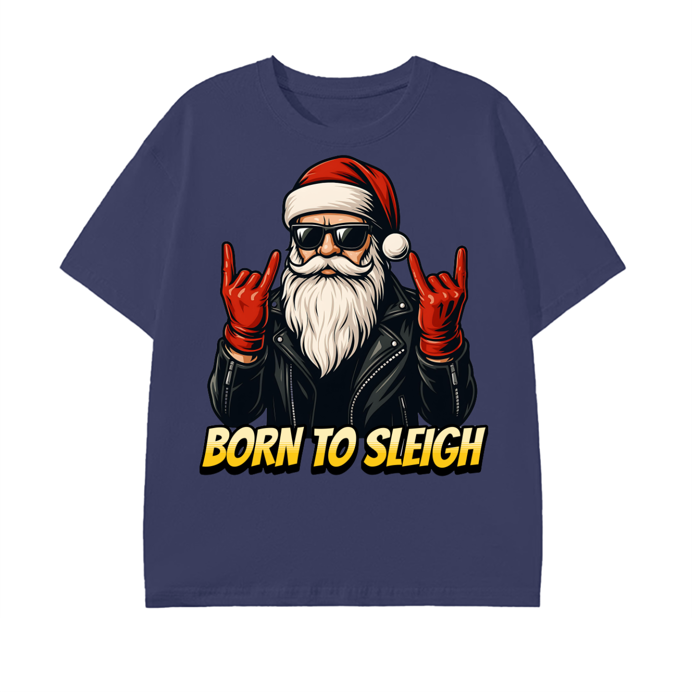 santa claus,christmas, rock,metal,funny christmas,santa,holiday humor,rock and roll,christmas party,cool santa,santa vibes