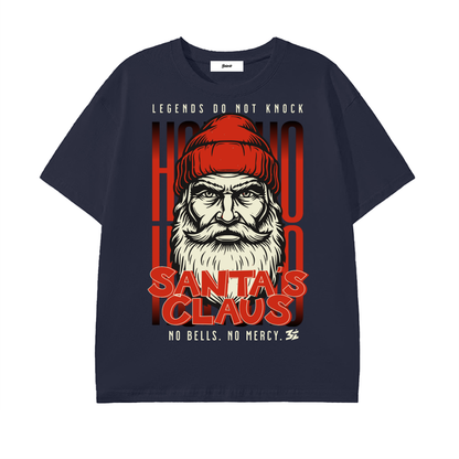 santa streetwear,dark streetwear,graphic t shirt,urban fashion,streetwear design,winter streetwear,edgy fashion,holiday streetwear,collector streetwear,bold graphic tee