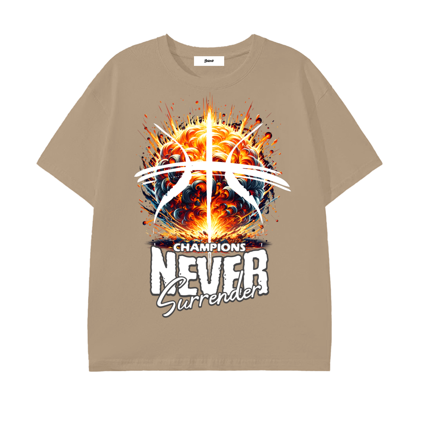 Champion Fire Basketball T-Shirt - Belarté