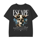Escape Skull Streetwear T-shirt graphique - Belarté