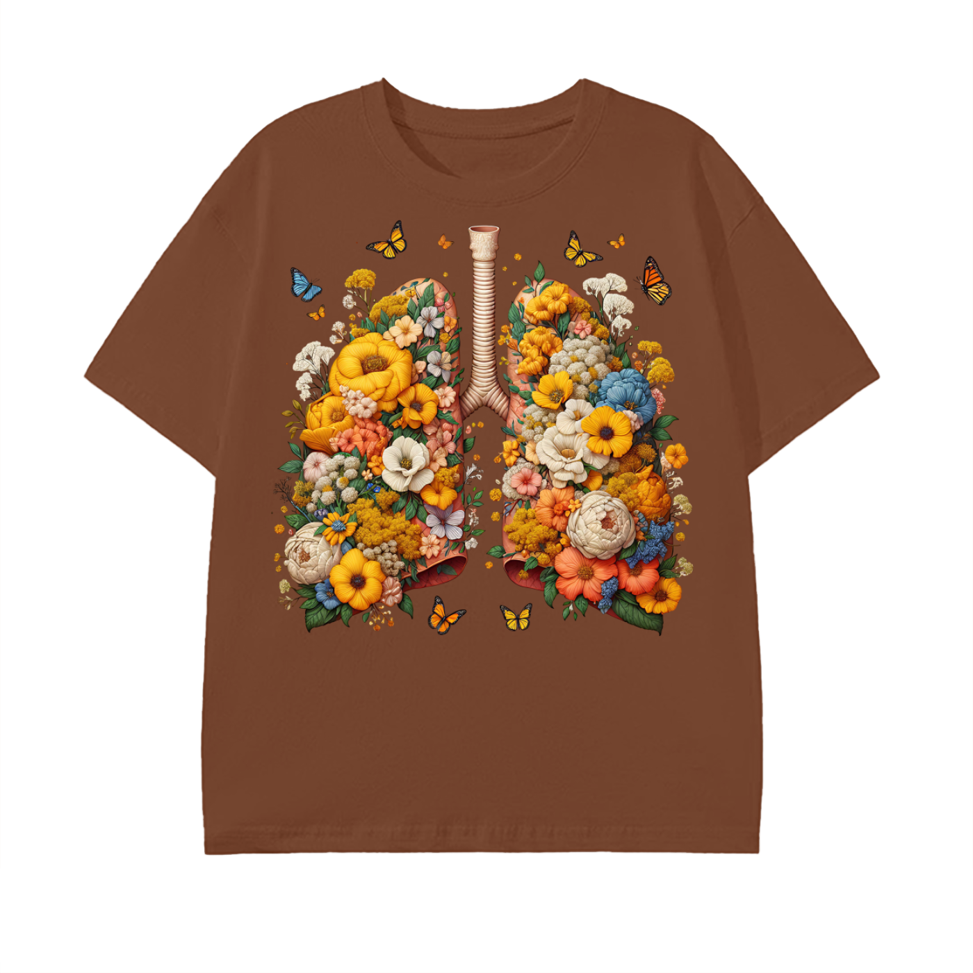 Blooming Lungs Botanical T-Shirt - Belarté