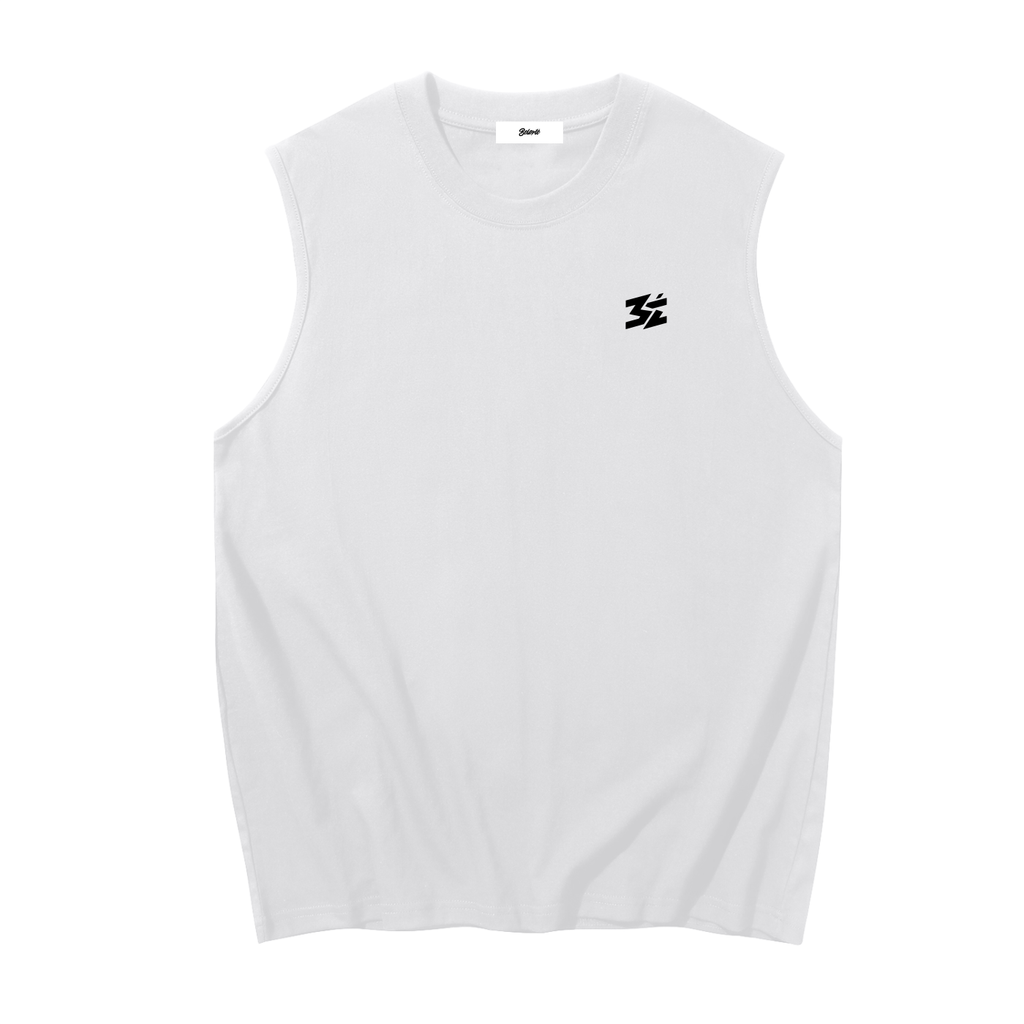 Débardeur blanc à logo Belarté Essential
