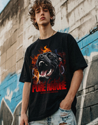 Amstaff Power Graphic Streetwear T-Shirt