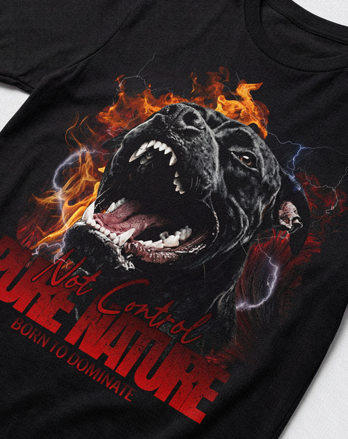 Amstaff Power Graphic Streetwear T-Shirt