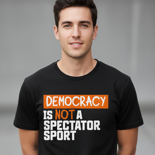 Democracy is NOT a Spectator Sport  T-Shirt
