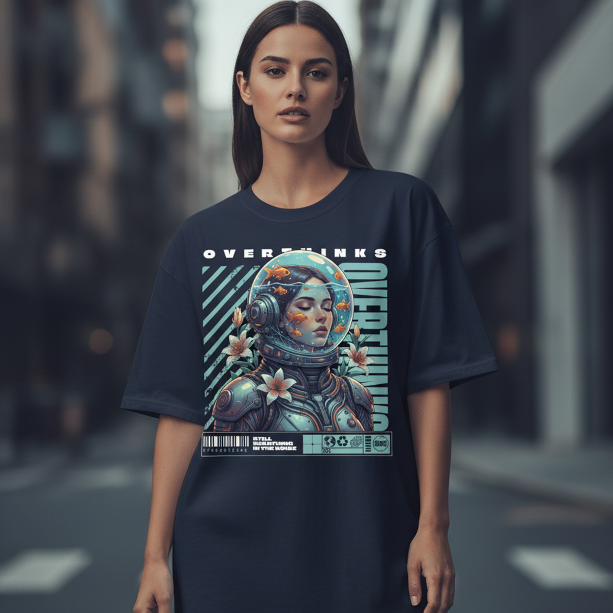 Overthinks Astronaut T-Shirt