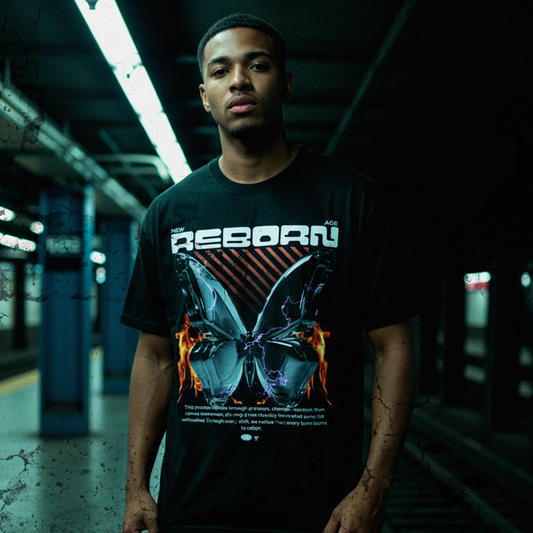Reborn Butterfly Graphic T-Shirt