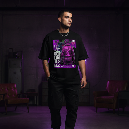 Cyberpunk Street Warrior T-Shirt